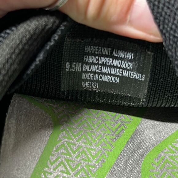 Align Women’s Black Harper Knit Nurse Shoes size 9.5 - Picture 10 of 10